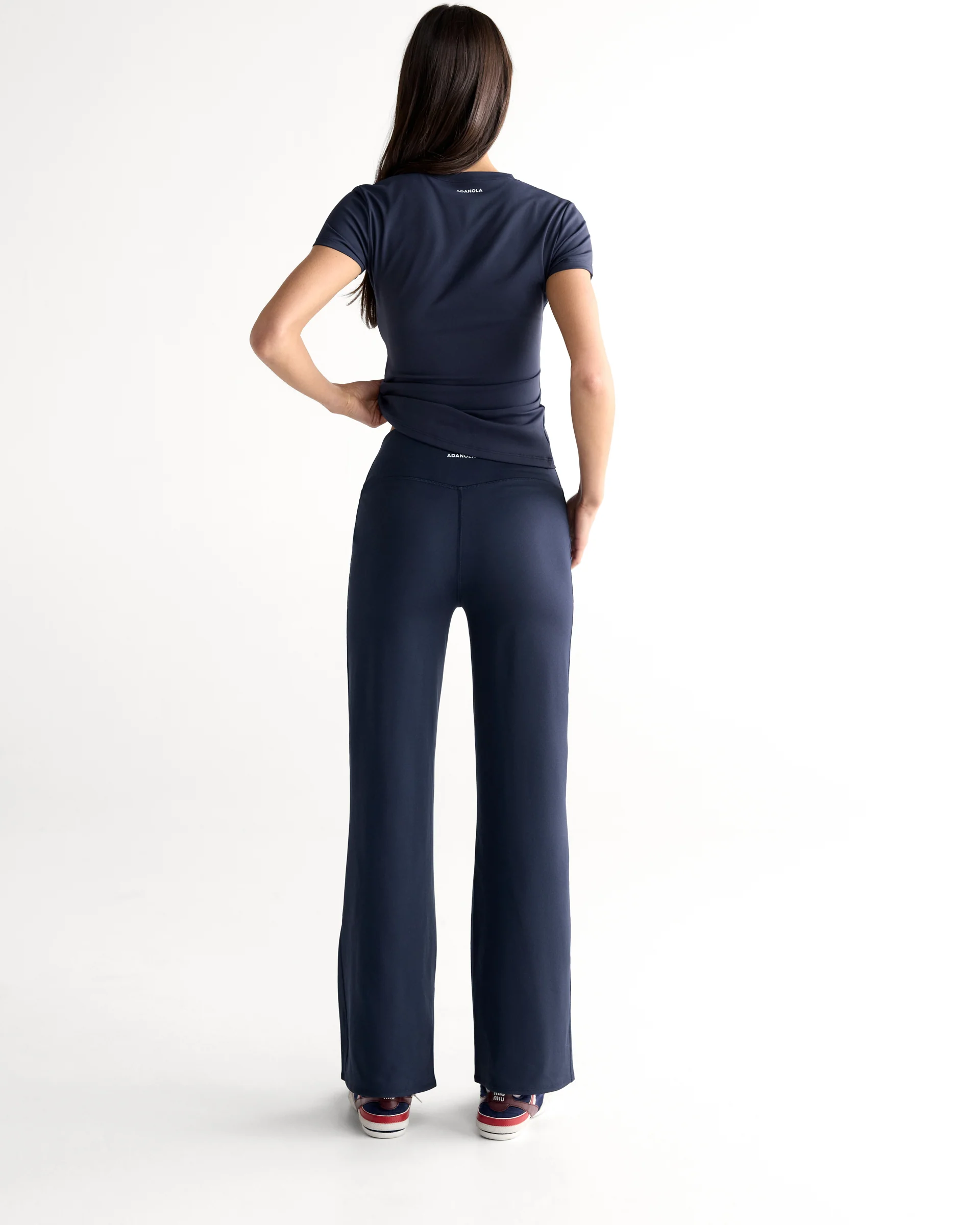 Ultimate Short Sleeve Top - Navy Blue - Image 3